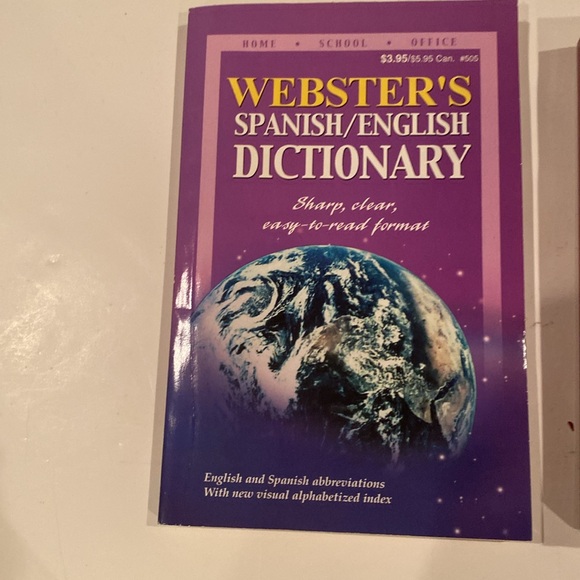 Lot of 2 Webster’s Dictionaries - Picture 2 of 3